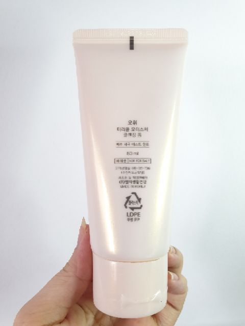 Sửa Rửa Mặt Dưỡng Ẩm làm sáng da loại bỏ bụi bẩn tế bào sừng già OHUI Miracle Cleansing Foam