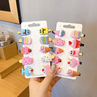 Sét 10 kẹp tóc cute cho bé