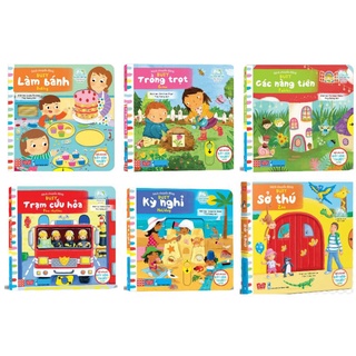 Sách chuyển động - First Explorers/Busy - Lẻ 1 quyển