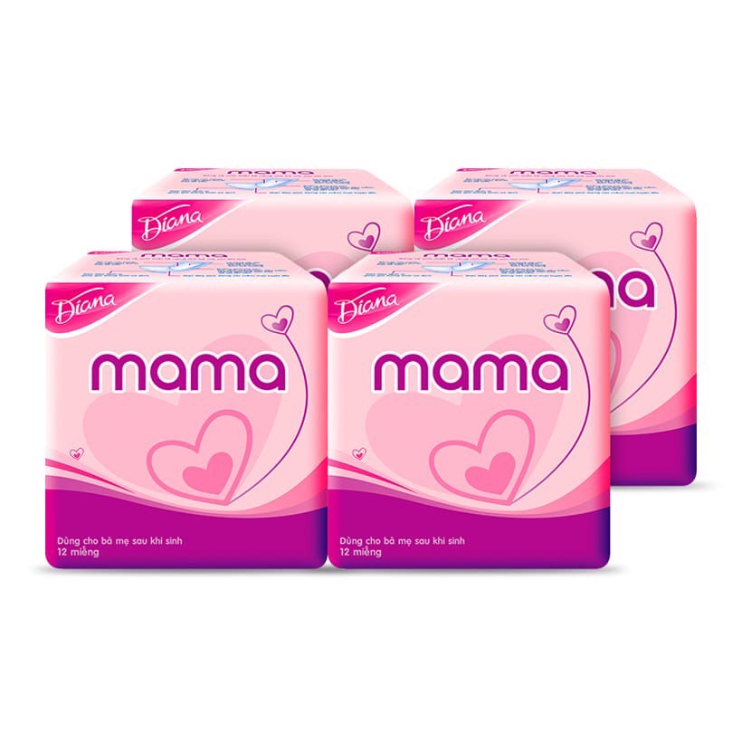 Băng Vệ Sinh Diana Mama Dành Cho Mẹ Mới Sinh + Mevabeheocon123