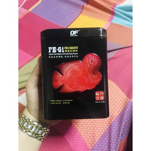 Thức ăn cho cá La Hán lên Đầu và Màu OF FH-G1 Pro-Redsyn