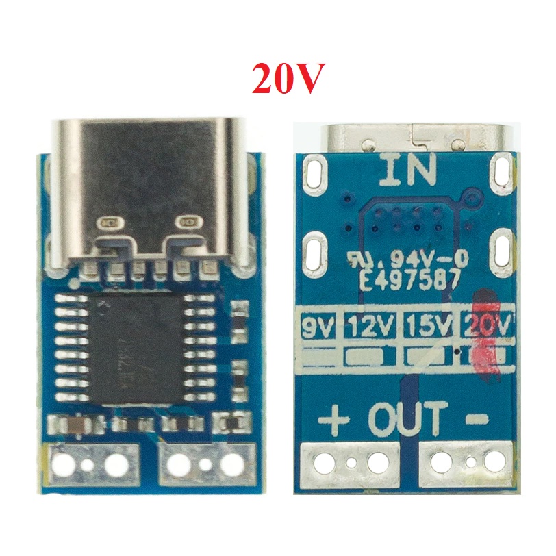 Mạch chuyển đổi PD2.0 PD3.0 module DC hỗ trợ QC4 đầu ra 9V 12V 15V 20V.