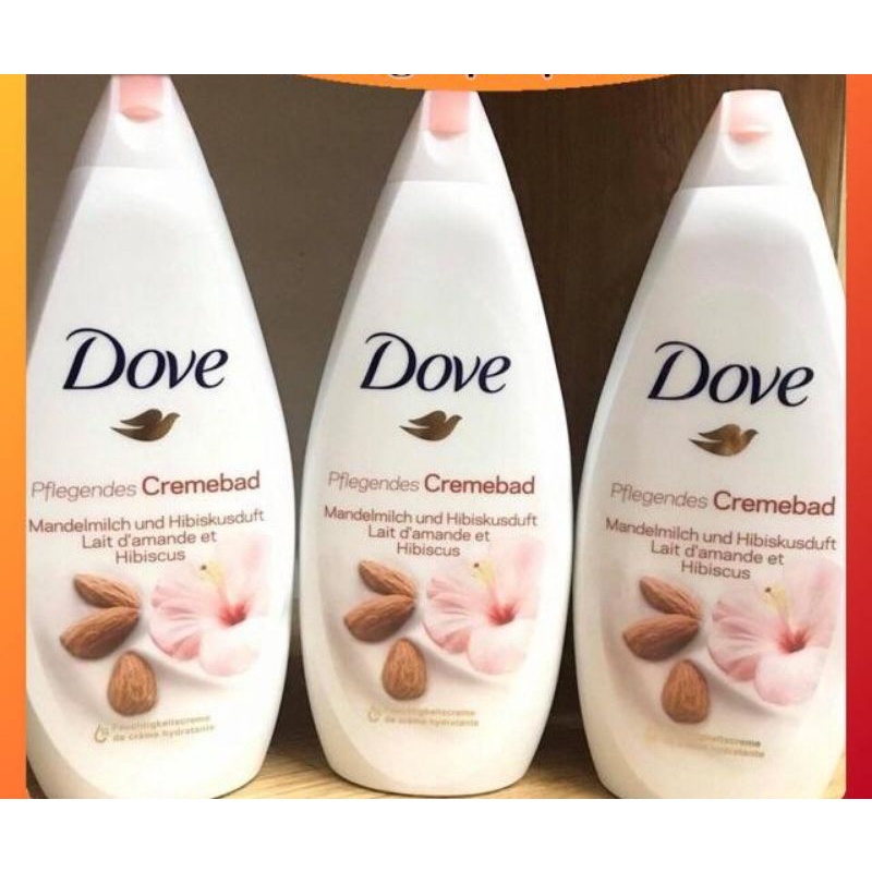 Sữa tắm Dove Đức 750ml hương sữa và hạnh nhân