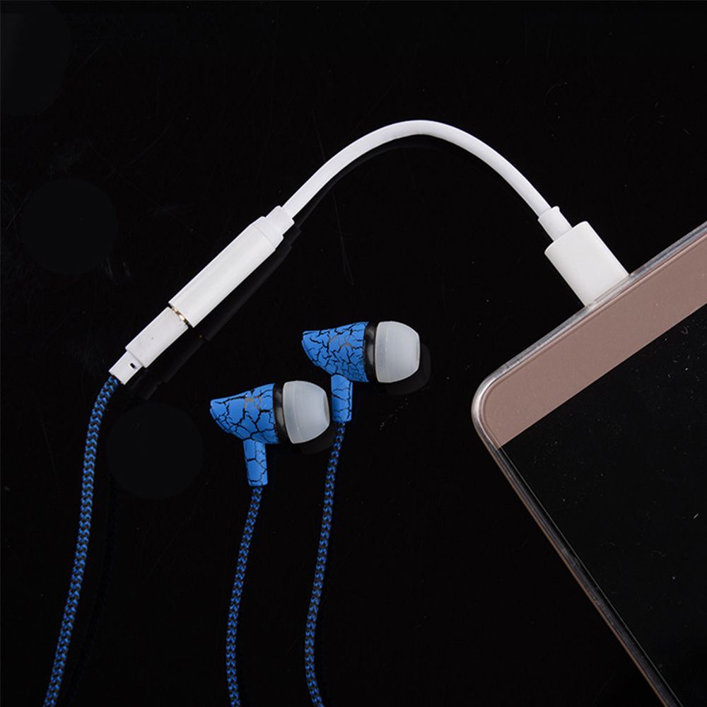 Dây cáp chuyển đổi tai nghe giắc cắm Type C sang 3.5mm cho Xiaomi 6 Mi6 Letv 2 Pro 2 Max2