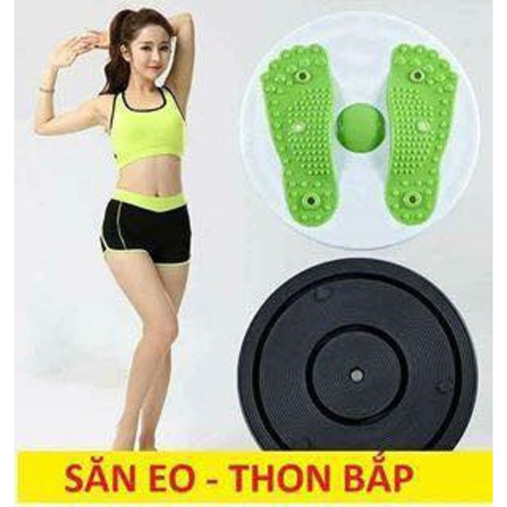 Bàn xoay eo 360 độ tập thể dục cân tại nhà tiện lợi