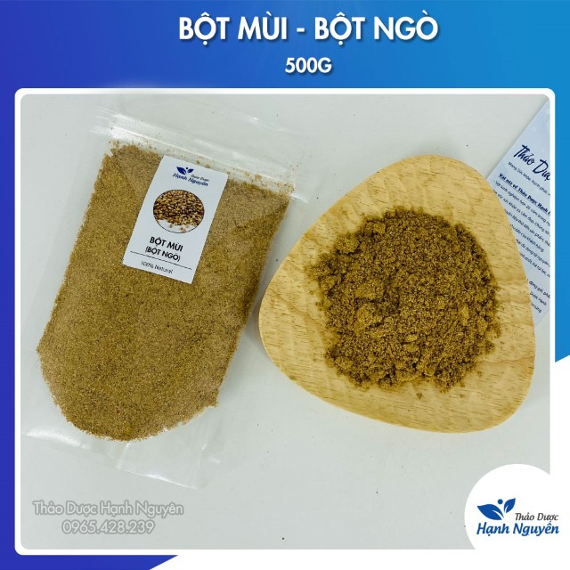 Bột Mùi Nguyên Chất 500g (Bột Ngò)