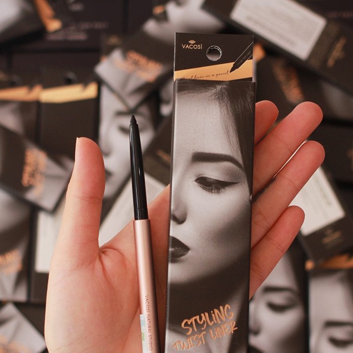Chì kẻ mắt dạng gel Vacosi Styling Twist Liner