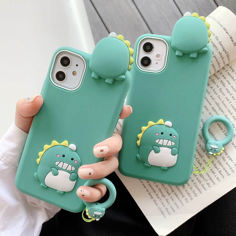 vỏ điện thoại iPhone 11 Pro Max / iPhone12 / iPhone X / iPhone 7 Plus / iPhone 8 / iPhone 6 New Dinosaur Phone Case Silicone Soft Case