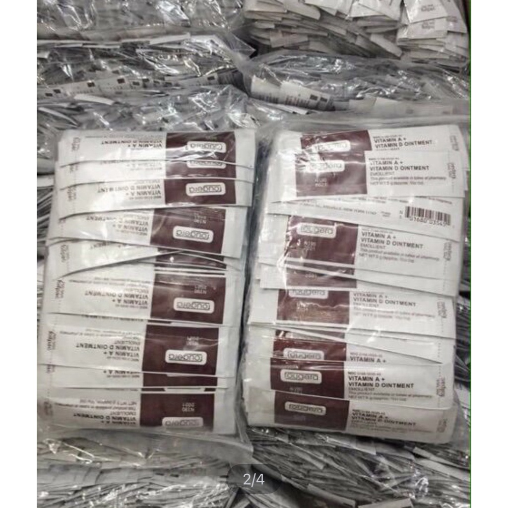 Dưỡng vitamin AD sau phun xăm dành cho Mày Môi dạng gói