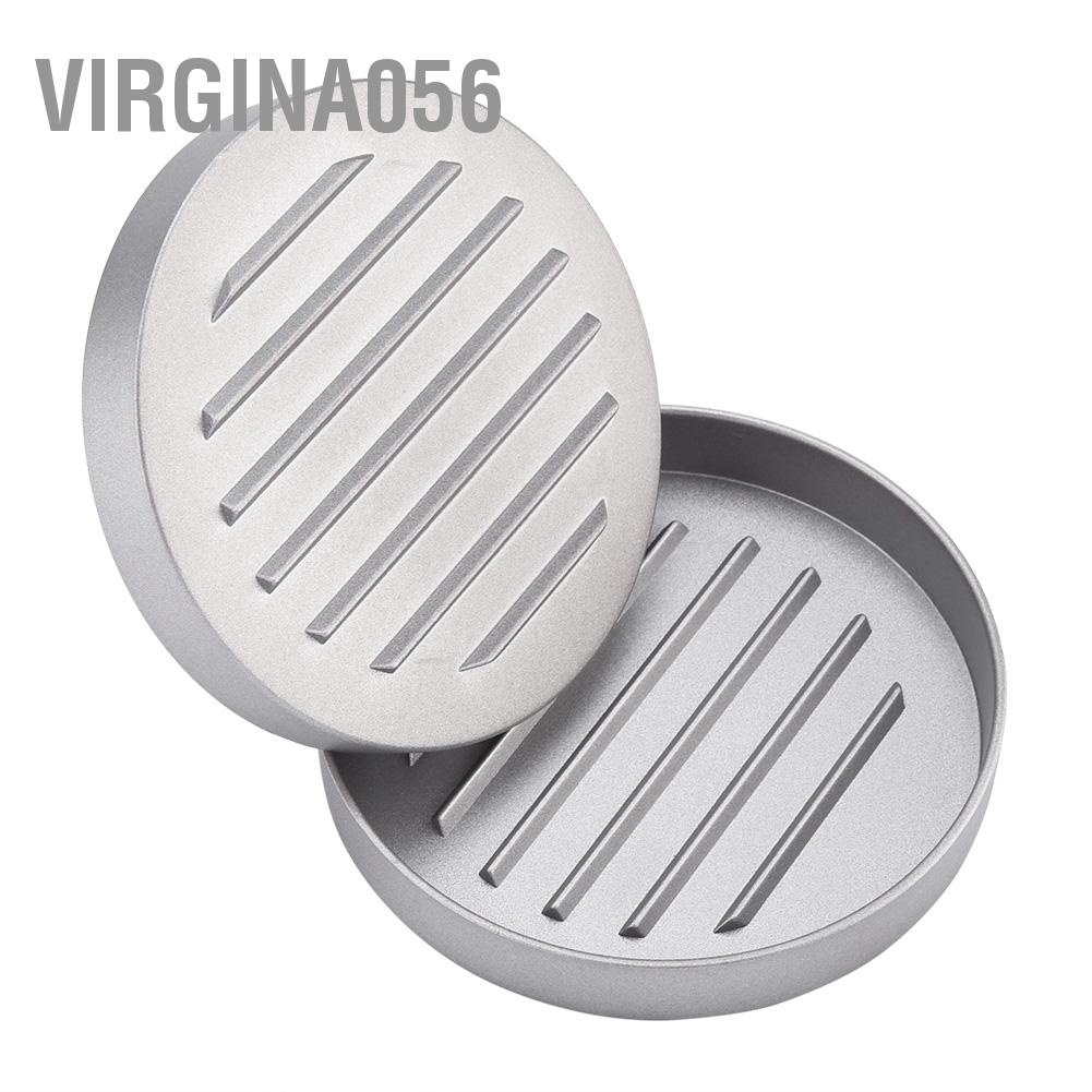 Virgina056 NonStick Round Shape Grill Press Meat Beef Maker Patty Mold Making Tool