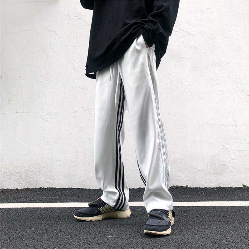 Quần ống rộng phong cách hip hop thời trang đường phố cho nam size S-3XL