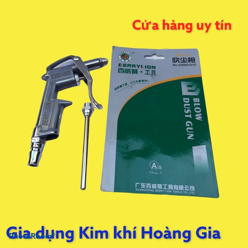 súng xịt hơi-xịt bụi Berylion nhập khẩu Đài Loan 2 đầu hàng đẹp