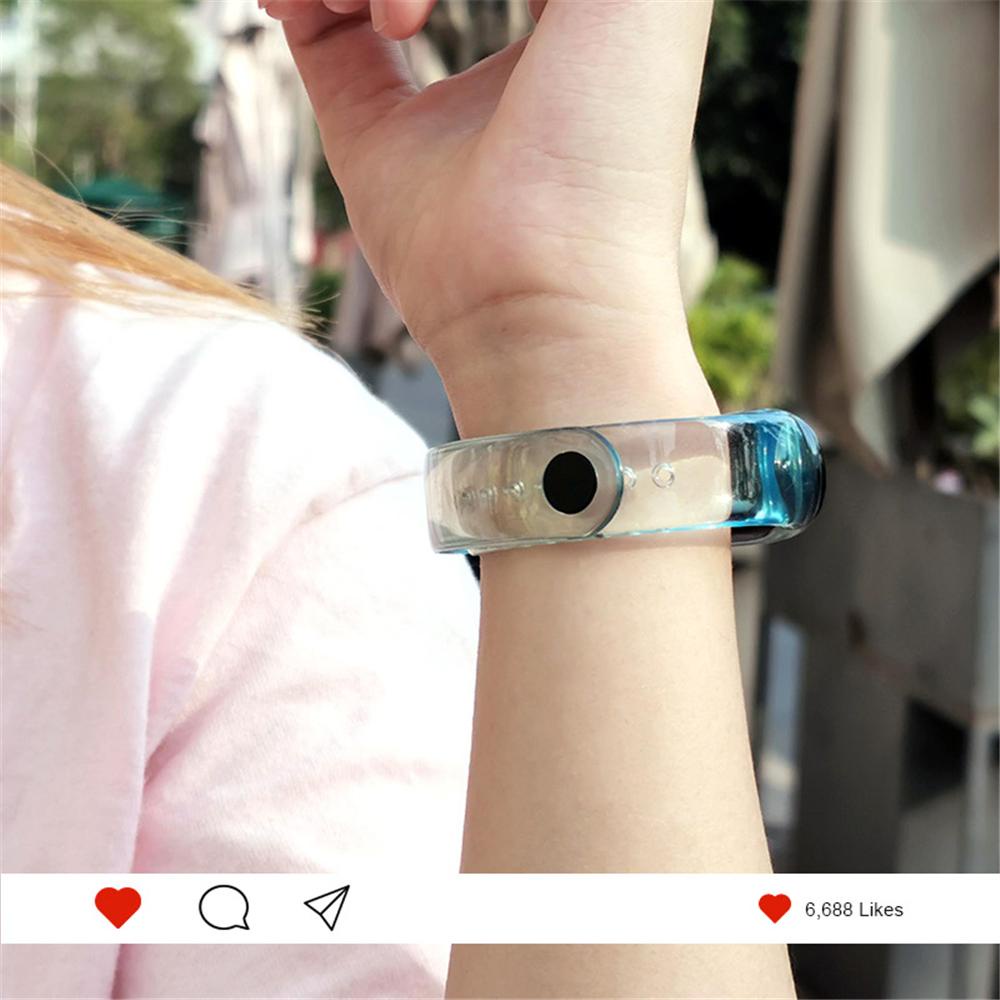 MYRONGVN Dây Đeo Silicon Cho Đồng Hồ Thông Minh XIAOMI Band 6 5 4 3