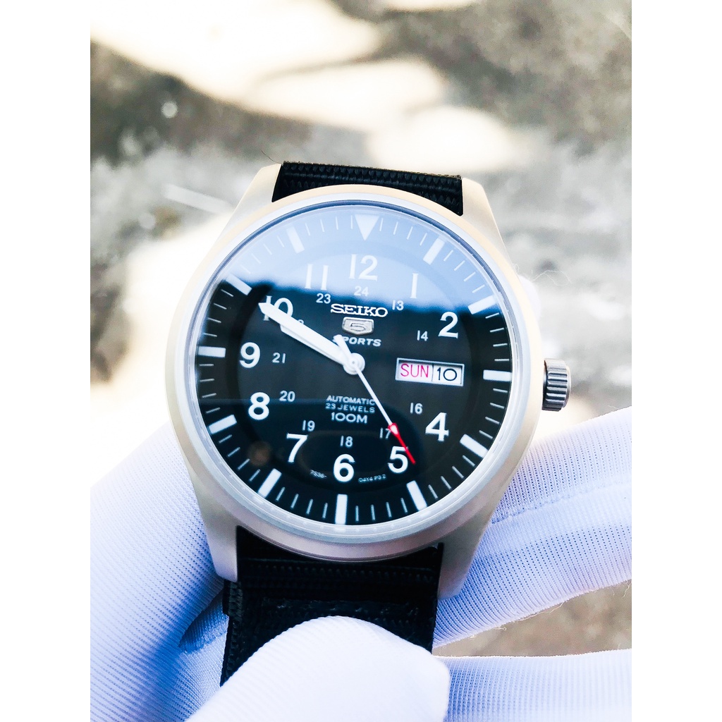 Đồng hồ nam Seiko 5 Sport - Máy Cơ, Mặt kính Sapphire,Bảo hành 12 tháng