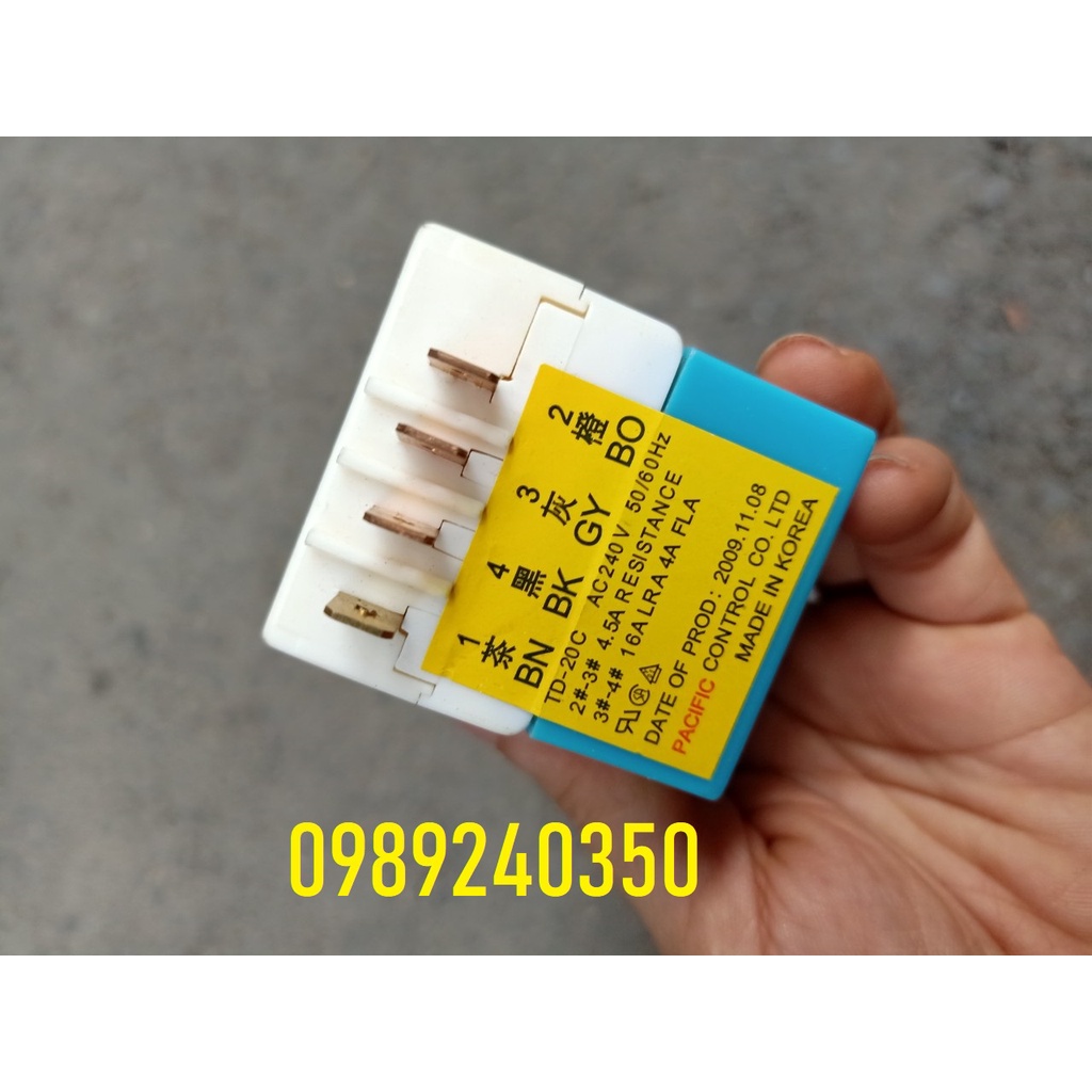 Đồng hồ timer, rơ le thời gian tủ lạnh loại tốt