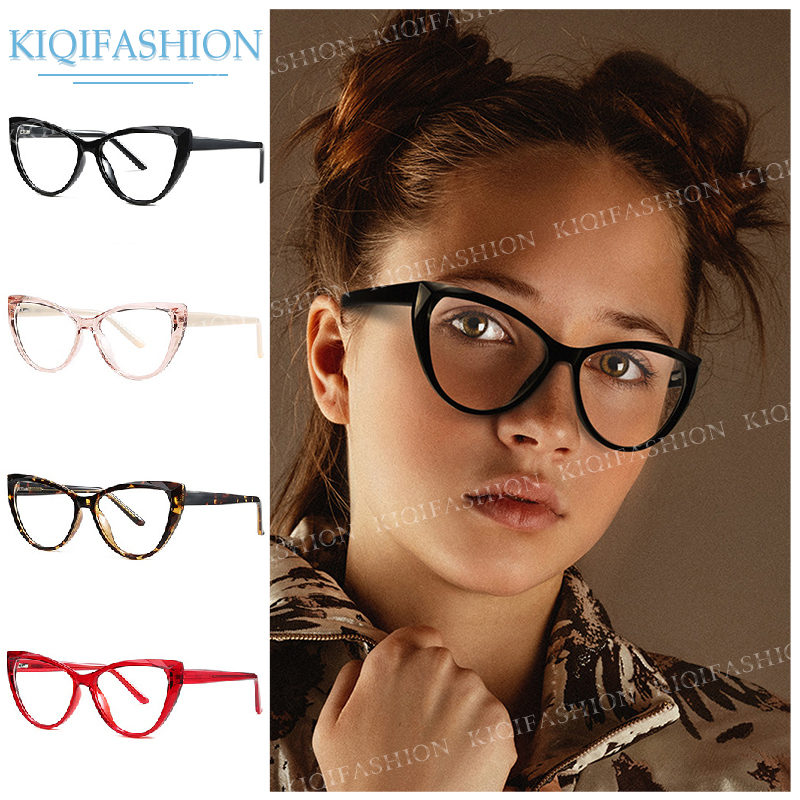 【KIQIFASHION COD】Ready Stock anti blue light glasses women glasses new light and comfortable