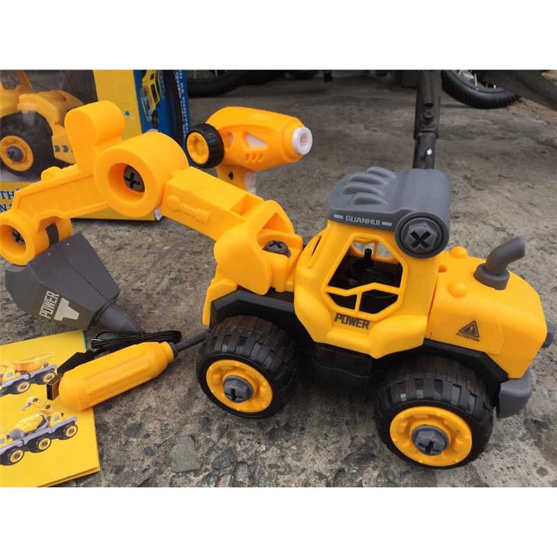 Đồ Chơi Xe Chuyên Dụng Lắp Ghép Điều Khiển Enfa