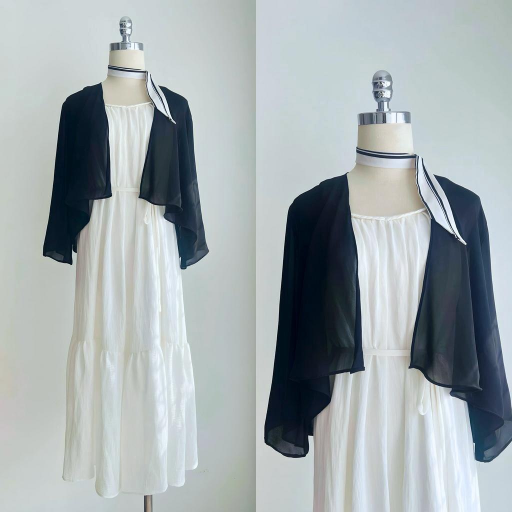 Áo Khoác Kimono Trơn Dáng Ngắn Meily Design