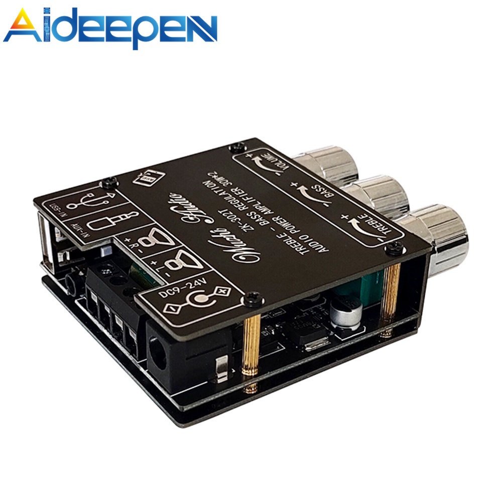 Bảng mạch khuếch đại âm thanh kỹ thuật số Adieepen ZK-302T BL 2.0 30w + 30w chuyên dụng