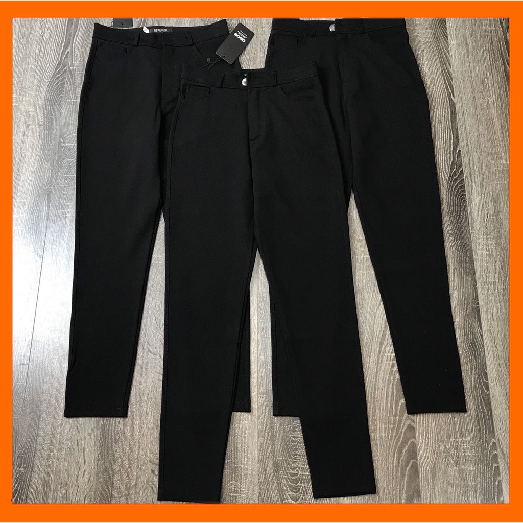 Quần tregging nữ ERIS cạp cao chất co dãn 4 chiều dày dặn mặc tập gym