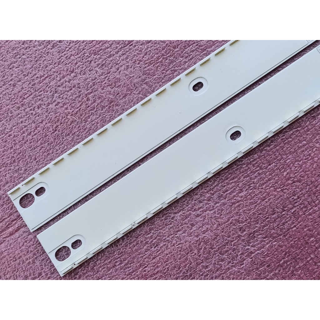 BỘ LED TIVI SAMSUNG 49KU6400 49KU6500 49MU6400 49MU6500 MỚI 100% BỘ 2 THANH TRÁI VÀ PHẢI, MỖI THANH 58 BÓNG, DÀI 53,2cm