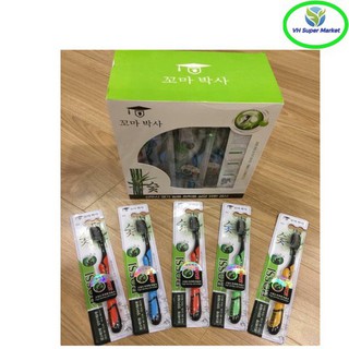 Bàn chải đánh răng than tre bossi