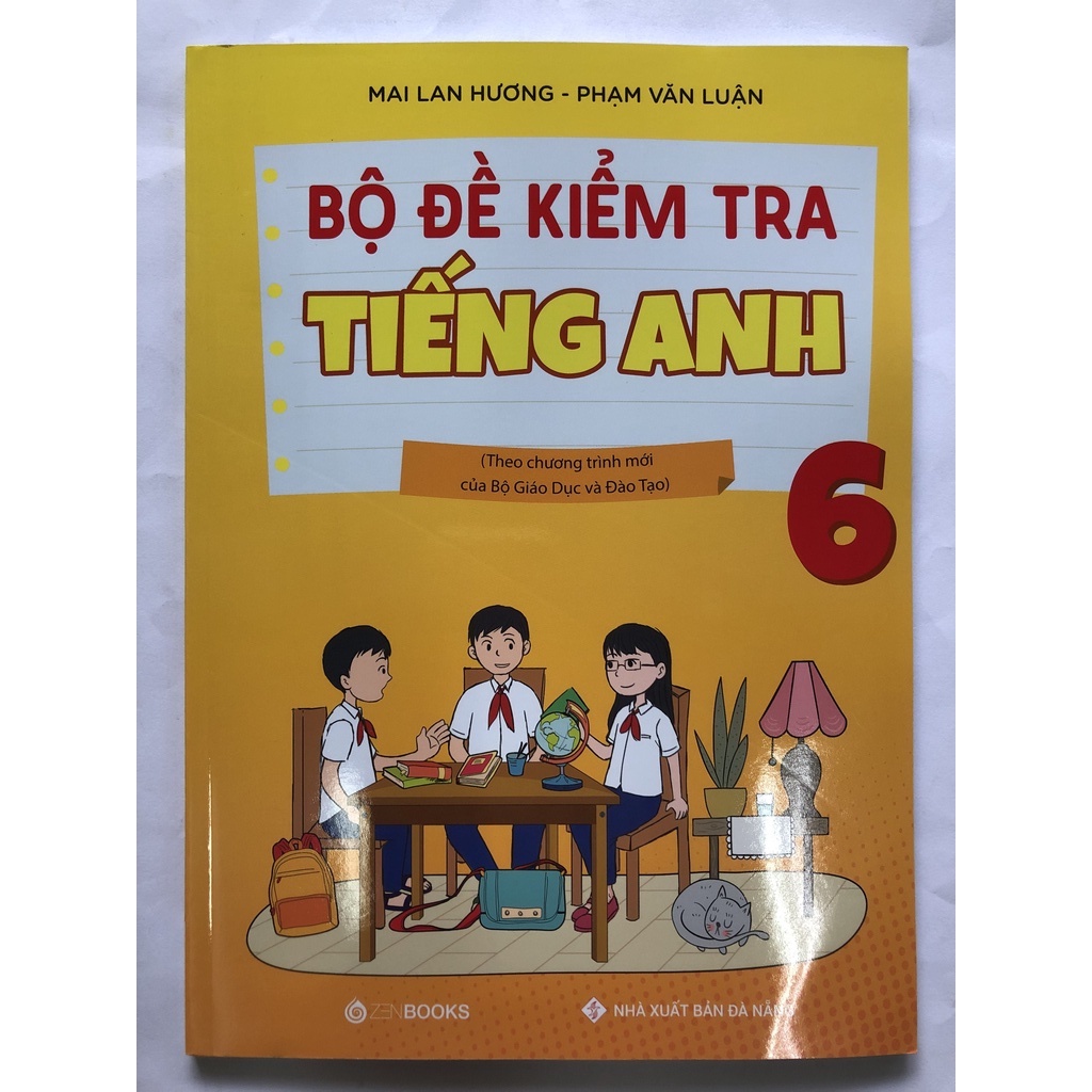 Sách - Bộ Đề Kiểm Tra Tiếng Anh 6  - Mai Lan Hương