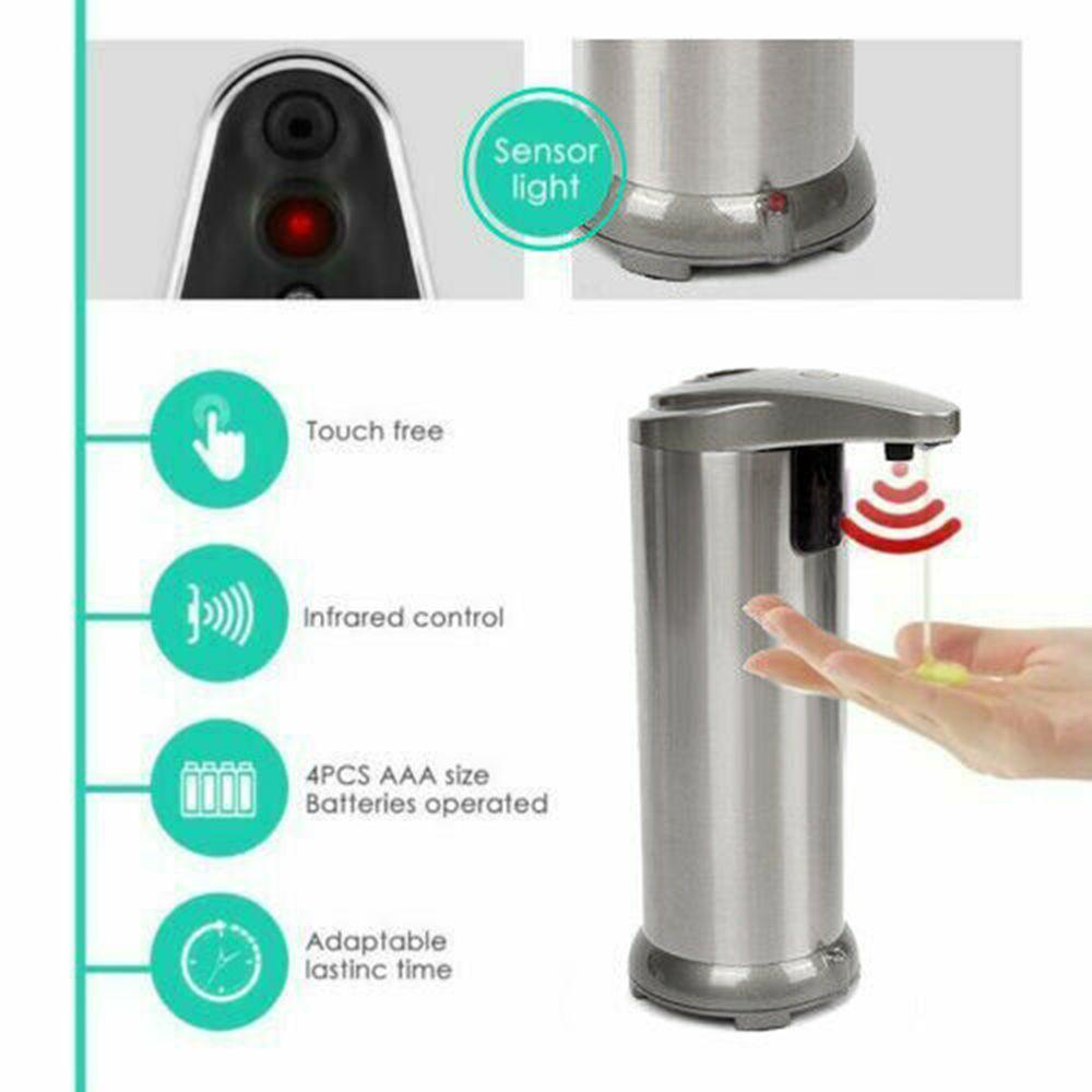 Giá Đỡ Chai Xà Phòng Rửa Tay Không Cần Chạm Tiện Dụng Cho Phòng Tắm