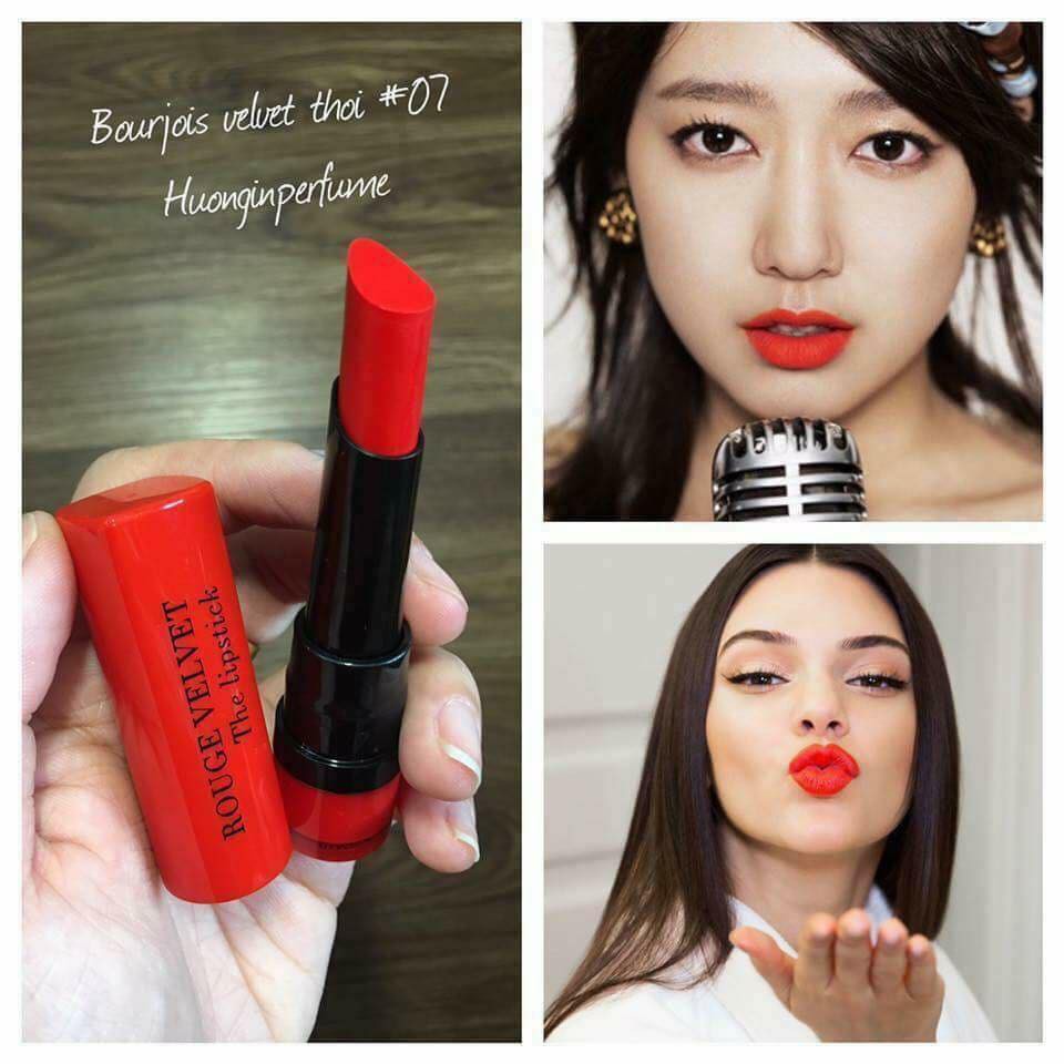 Son thỏi Bourjois Rouge Velvet The Lipstick