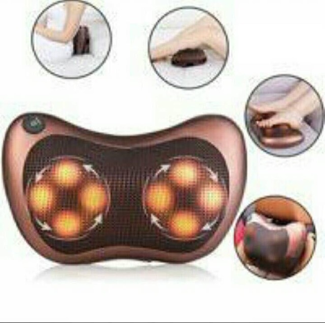 Gối matxa 8 bi và 6 bi Magic Massager Pillow