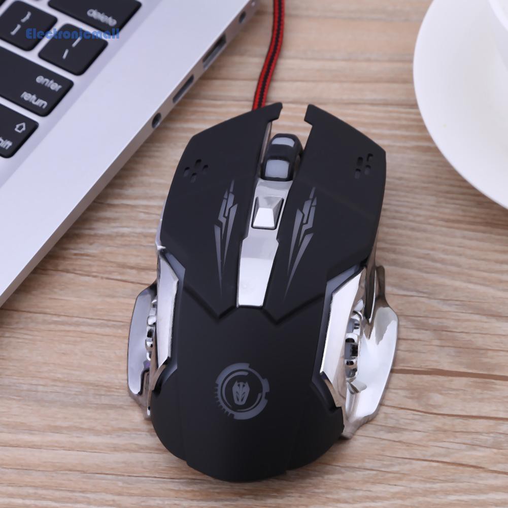 Chuột Quang Chơi Game Có Dây 6 Nút 2500dpi Kích Thước Nhỏ Gọn