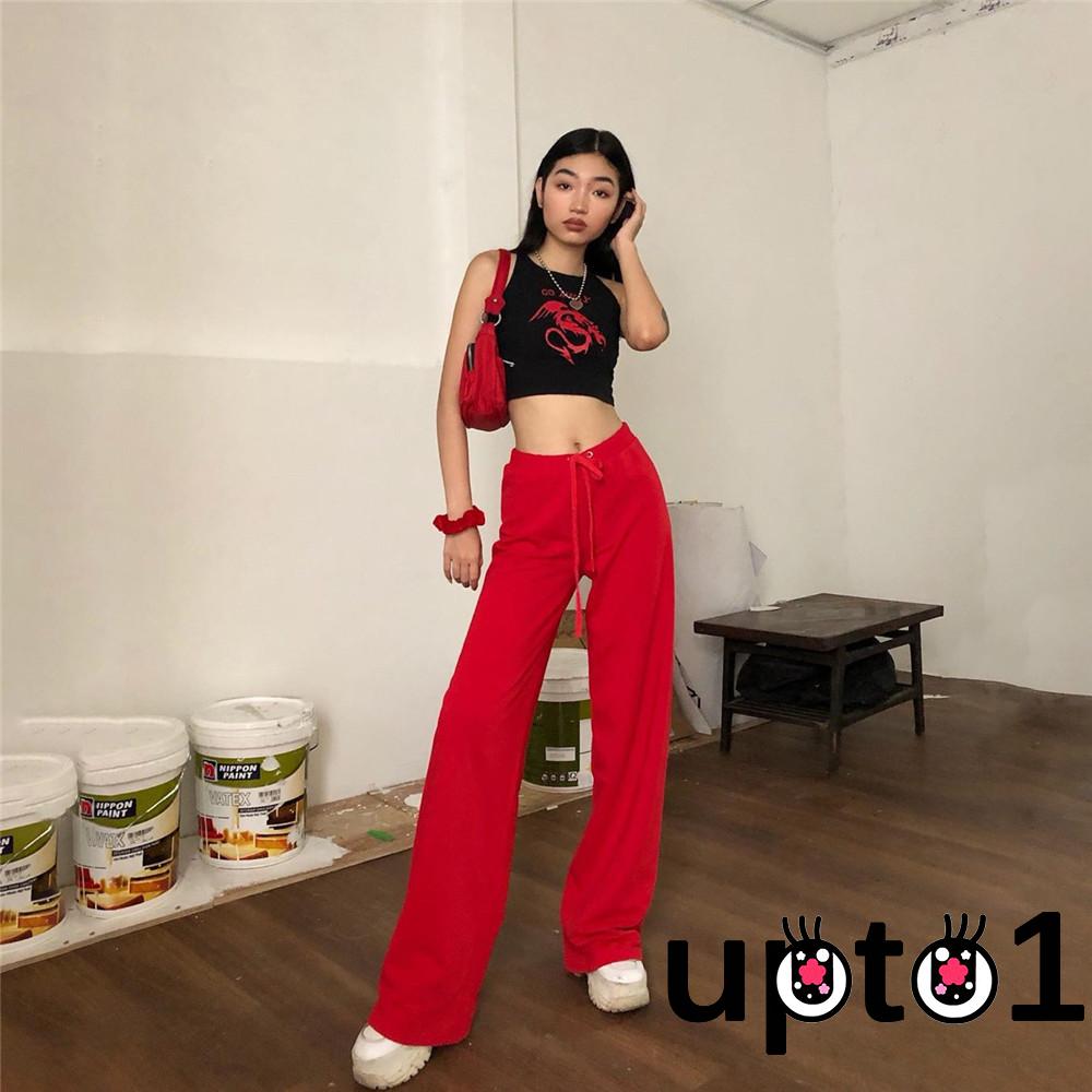 [Mã FADIRECT20 giảm 20K đơn 150K] Quần Dài Nữ Lưng Cao Ống Rộng Thời Trang | BigBuy360 - bigbuy360.vn