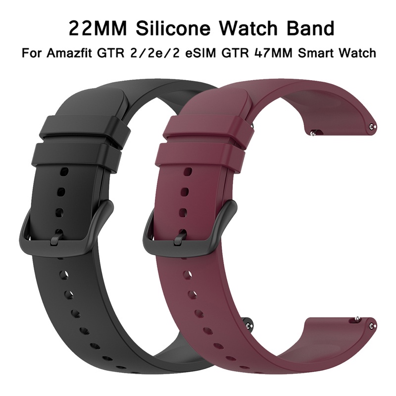 Dây Đeo Silicon Màu Trơn Có Khóa Gài Cho Đồng Hồ Thông Minh garmin venu 2 plus / venu2 plus / garmin Venus 2 plus Ốp