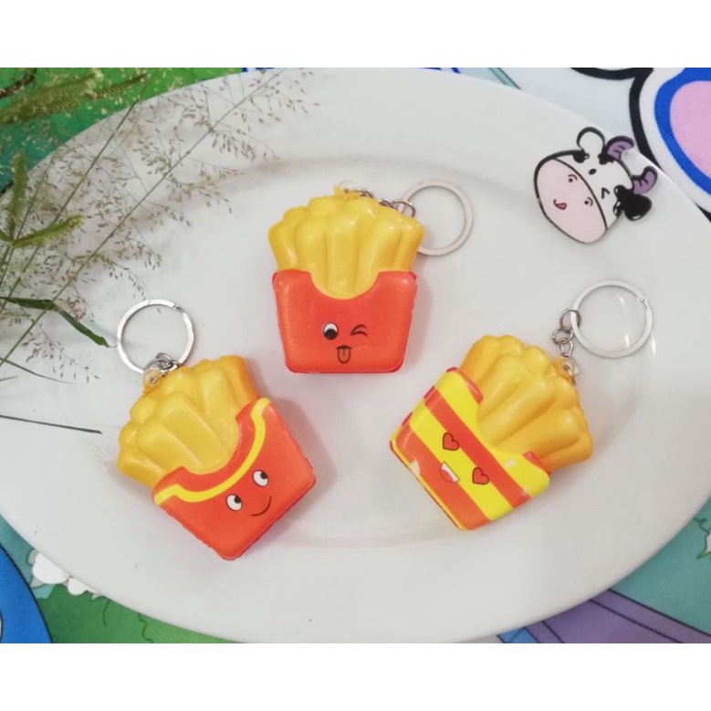 Squishy hình đồ ăn & nước uống thơm nức mũi
