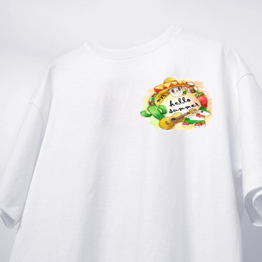 Áo thun nữ unisex Cotton thoáng mát xin chào mùa hè MVR KK3880