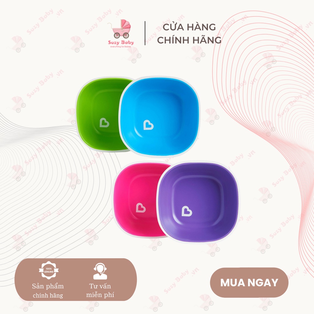 Bát ăn chống trượt Munchkin cho bé từ 6 tháng
