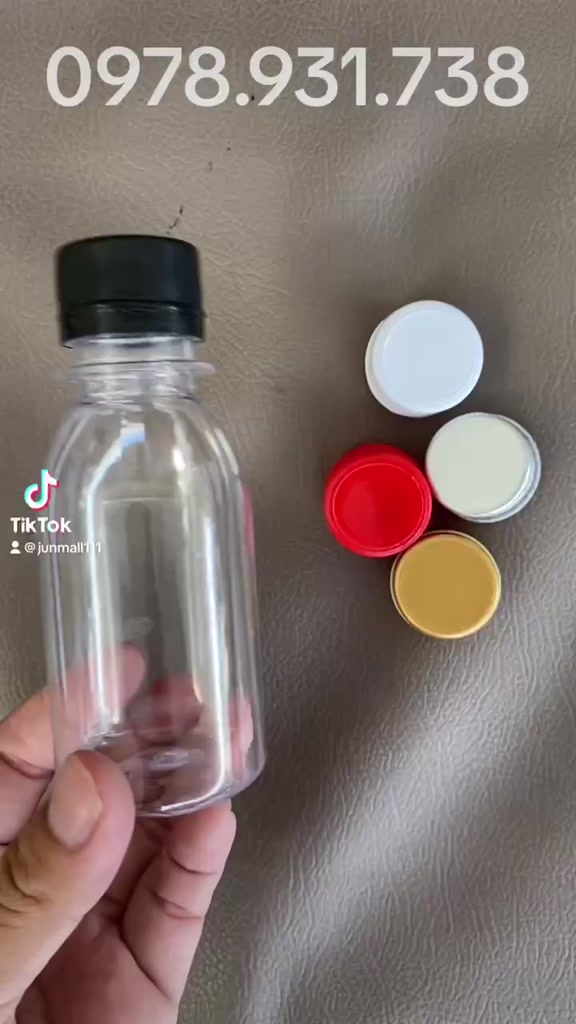 Combo 10 Chai nhựa trong chai nhựa 30ml 40ml 50ml 75ml 100ml 120ml kèm nắp | BigBuy360 - bigbuy360.vn