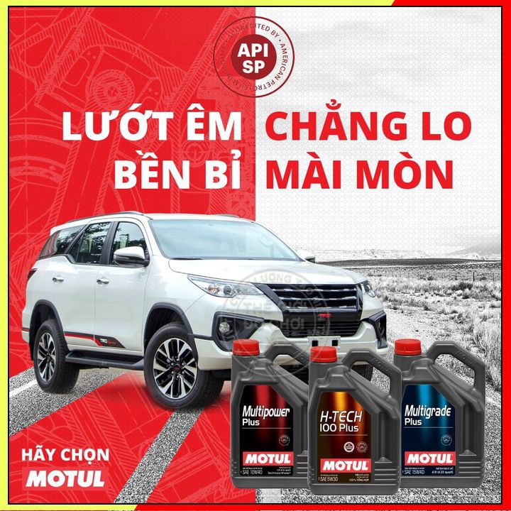 Nhớt Động Cơ Xăng Ô Tô Cao Cấp Motul Multipower Plus 10W40