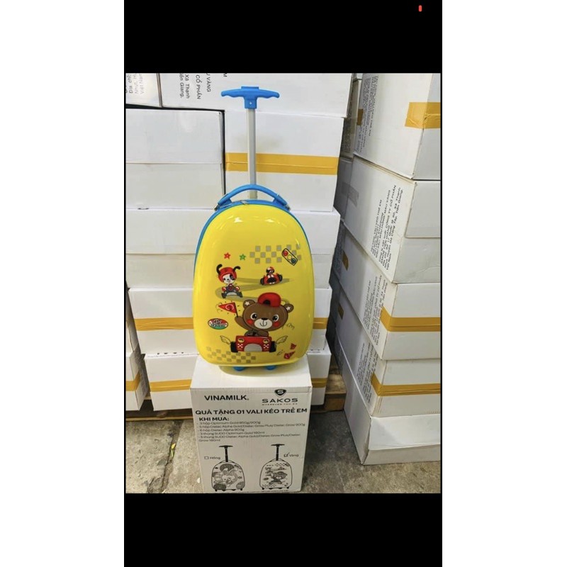 Vali Kéo Trứng Cho Bé Hkm Vinamilk