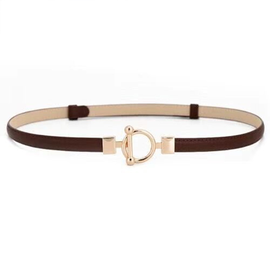 Thắt Lưng Da Bản Nhỏ Phong Cách Hàn Quốc Hợp Thời Trang Cho Nữ