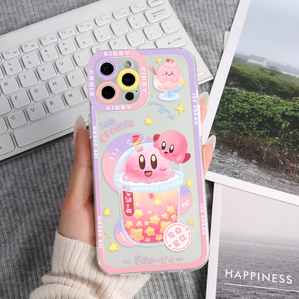 Ốp Điện Thoại Tpu Mềm Chống Sốc In Hình Trò Chơi Kirby Cho iPhone 11 12 13 pro max XS X XR XSMax 7 8 6 6s plus SE 2020