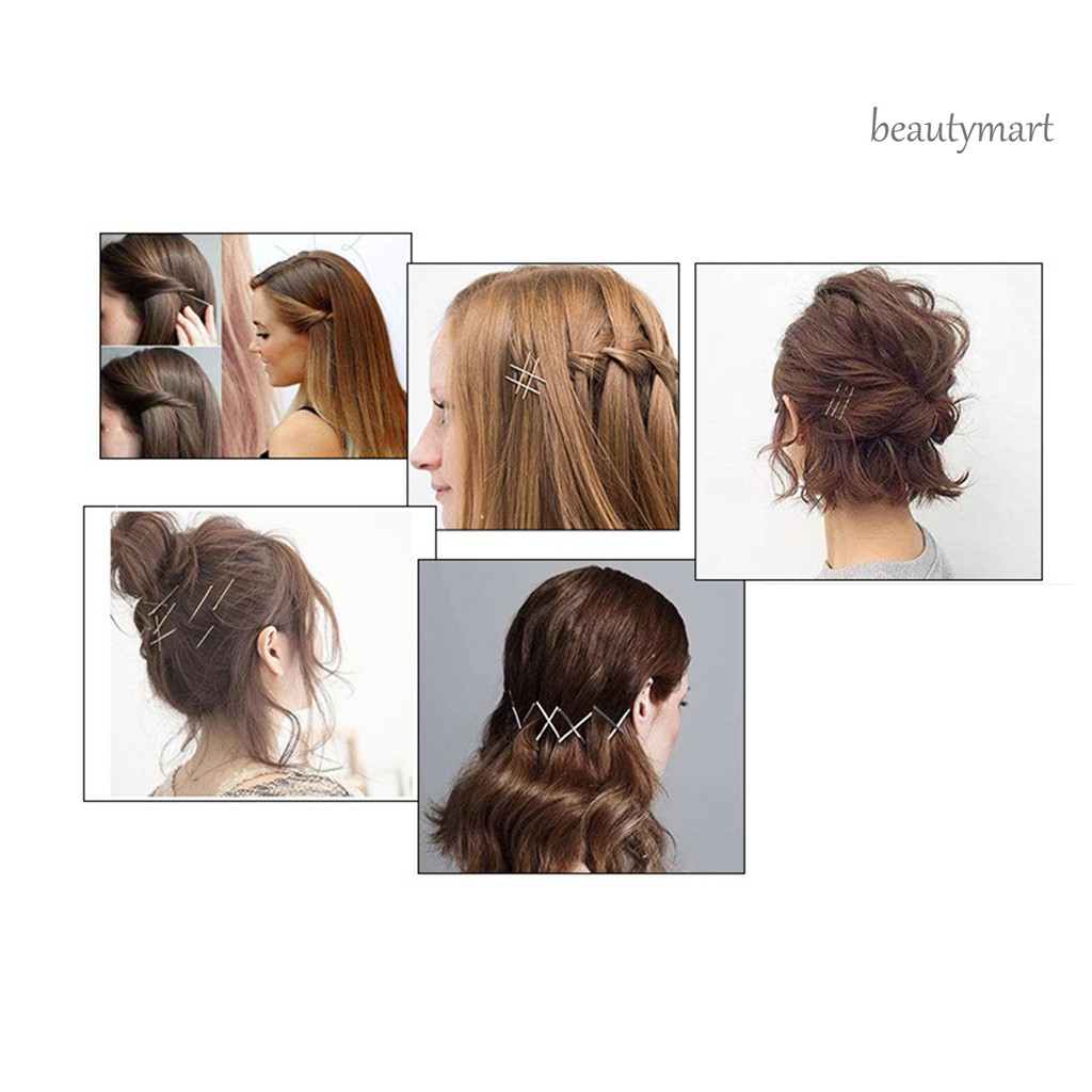 [Hàng mới về] Bộ 36 kẹp tăm bằng thép không gỉ có thiết kế đơn giản đa năng tiện lợi cho nữ