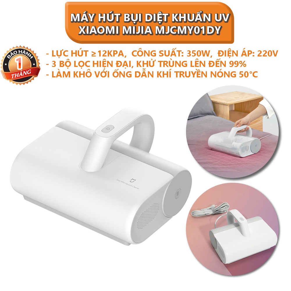 Máy hút bụi diệt khuẩn UV Xiaomi Mijia MJCMY01DY - Bảo hành 1 tháng