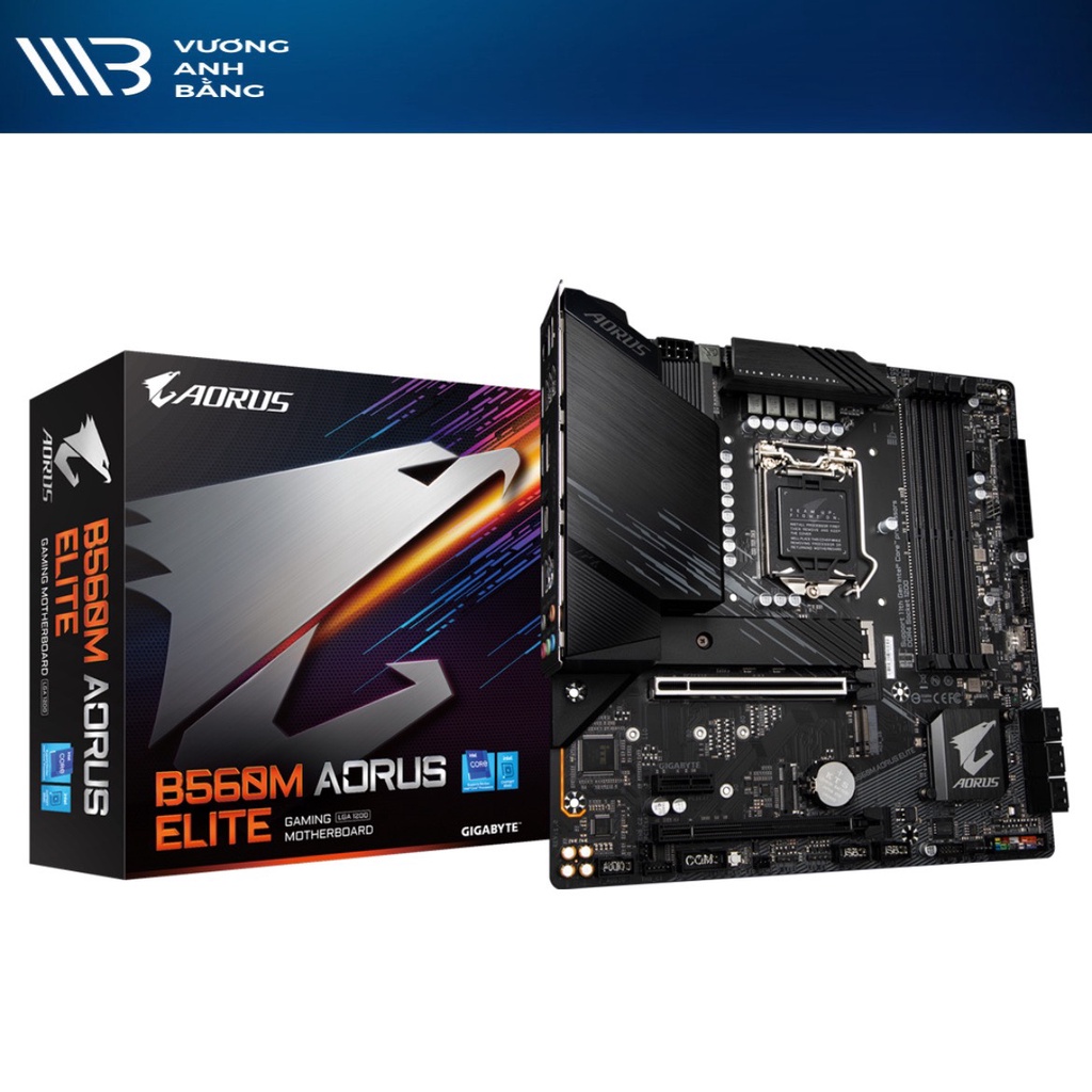 Mainboard GIGABYTE B560M AORUS ELITE- Hàng Chính hãng