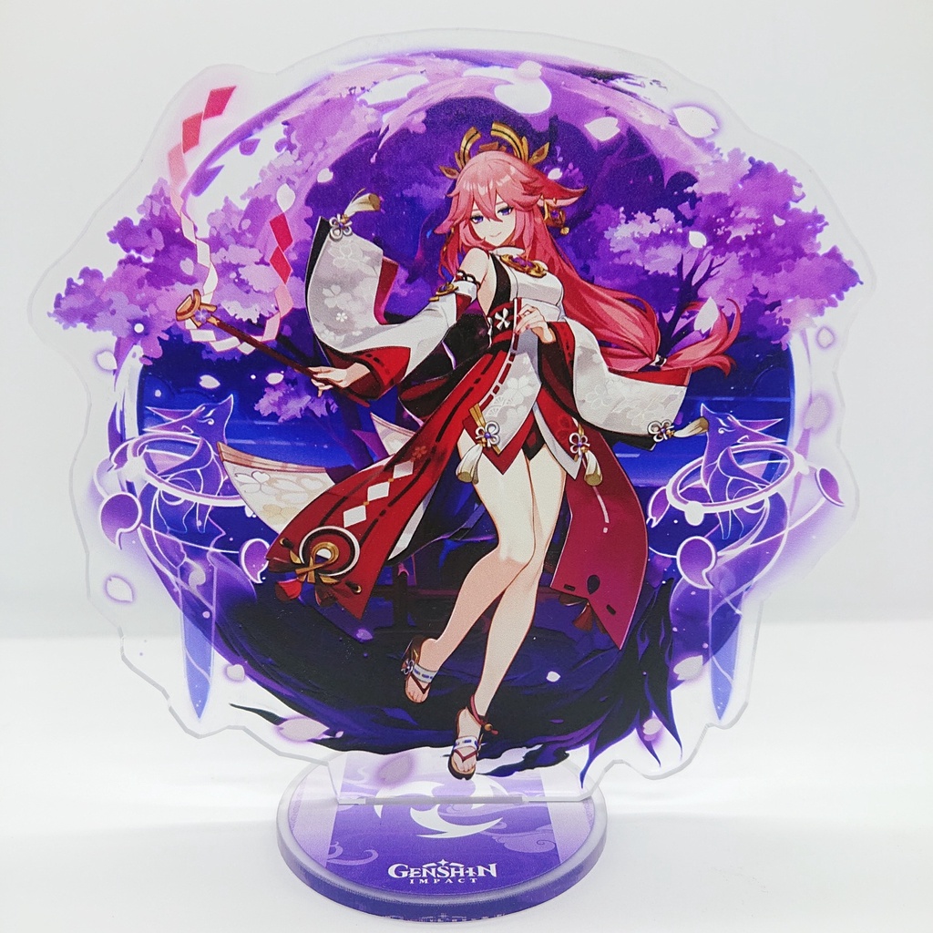 Tượng mica Standee anime Yae Miko 02 - Genshin Impact