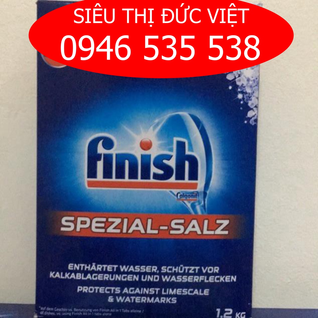 &lt;Giá siêu Sock&gt; Muối rửa bát làm mềm nước Finish 1.2 kg
