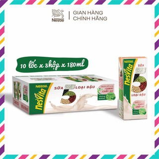 Thùng 30 Hộp Sữa 5 Loại Đậu Nestlé Nesvita Uống Liền (180ml/ Hộp) _son.t.ung1666vwd