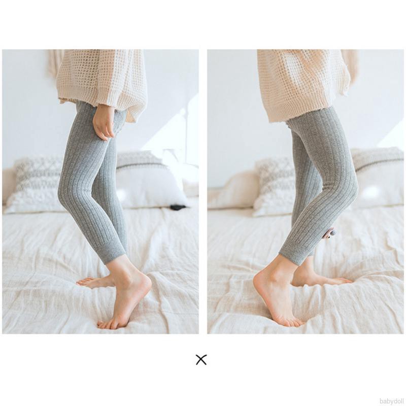 Quần Legging Giữ Ấm In Họa Tiết Xinh Xắn Dành Cho Nữ