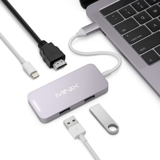 Bộ chuyển đổi từ USB type C sang HDMI tốc độ cao _ MINIX NEO C MGR