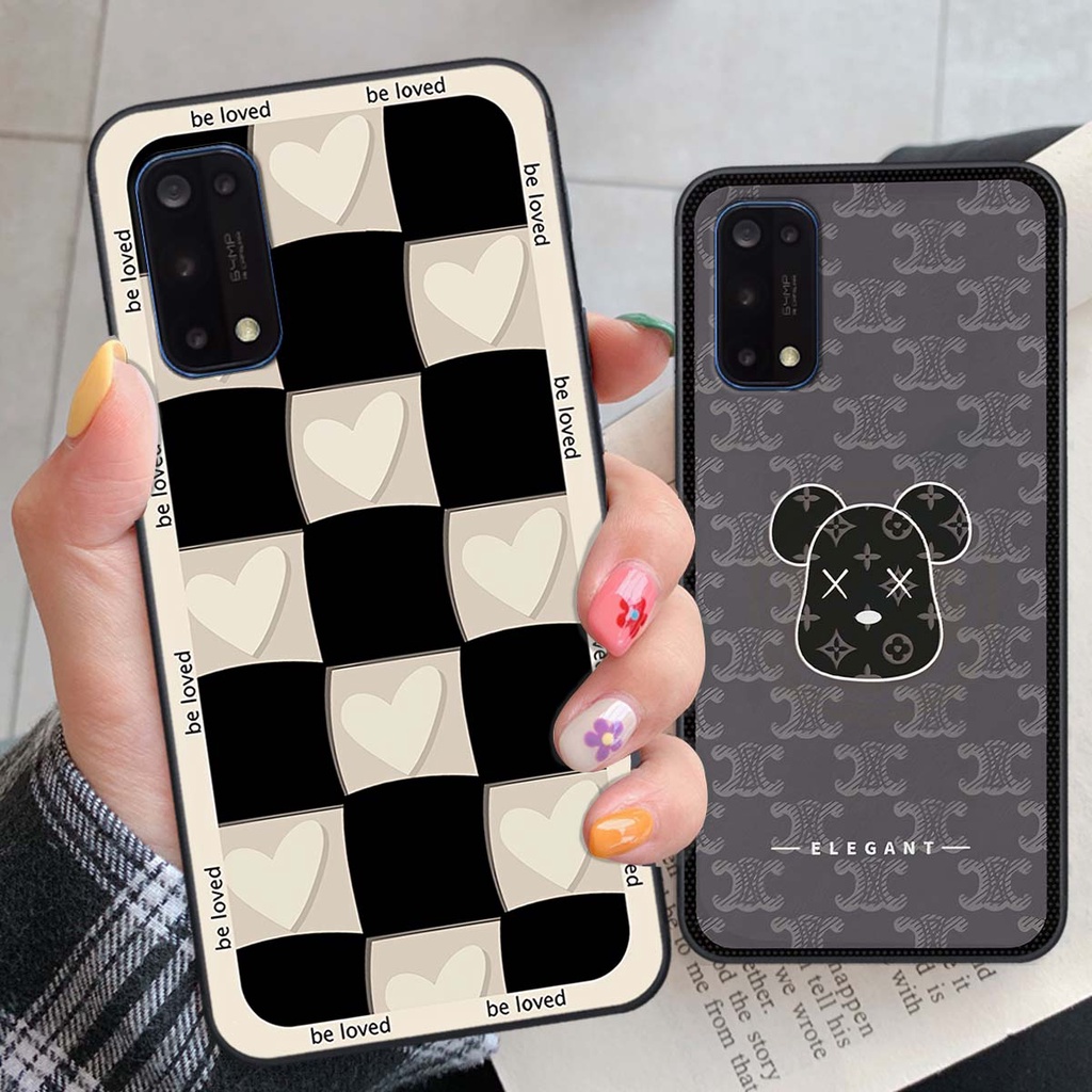 Ốp Realme 7 / 7 Pro trái tim, thời trang, thể thao, ốp viền dẻo đẹp